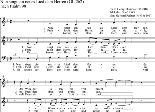 Jesu, geh voran (2) (1 Nr. 33)(bearb. von Eberhard Arning) - Adam Drese