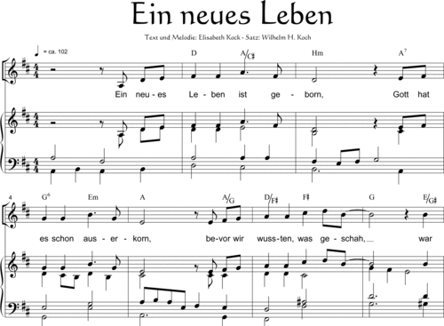 Kock, Elisabeth - Noten zum Download