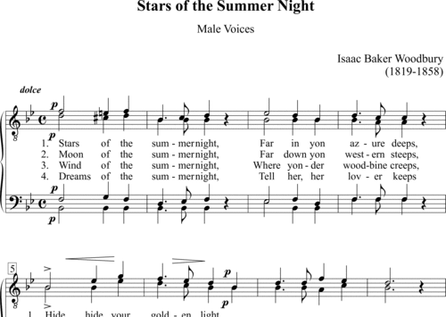 Gute Nacht - Friedrich Silcher | Noten zum Download