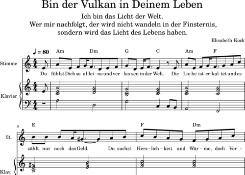 Prüft alles und behaltet das Gute - Elisabeth Kock | Noten zum Download