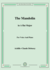 Debussy, Claude: The Mandolin - in A flat Major (for Voice and Piano) - Solo>alt+Piano-1