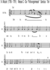 Mozart, Wolfgang Amadeus: Missa in C "Krönungsmesse", 4. Sanctus (Teil - A) - Solo>Sop/Alt/Ten/Bass+[Ob+Fg]+[Pos+Hn+Trp]+Pk+[Org+BC]+[Vl+Vc+Kb]-1