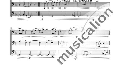 Pfeifer, Georg: Trio für Fagott oder Violoncello - Fagott C 3:1