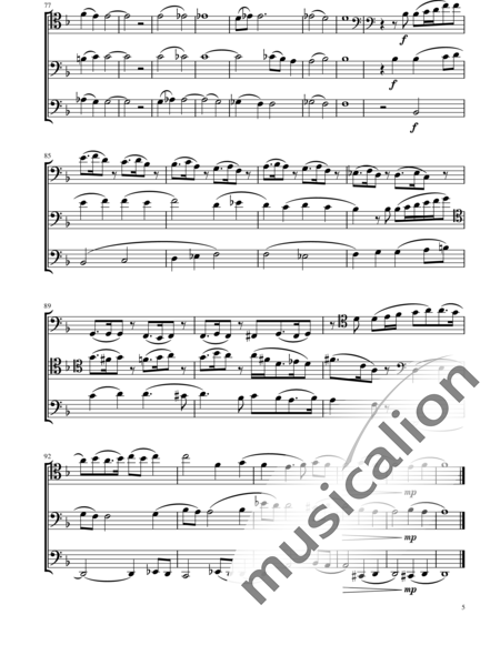Pfeifer, Georg: Trio für Fagott oder Violoncello - Fagott C 3:5
