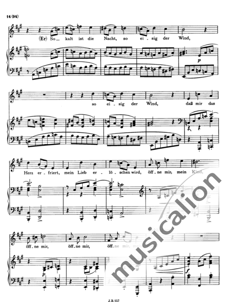 Brahms, Johannes: Vergebliches Ständchen - Solo>sop+Piano:3