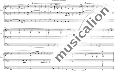 Lemmens, Nicholas-Jaques: Communion pour Orgue - Orgel>mPed:2