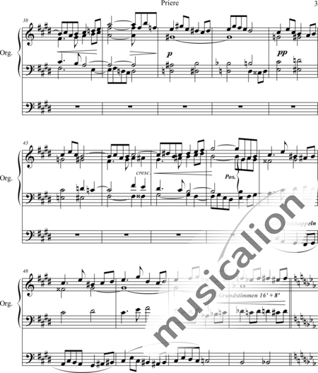 Quef, Charles: Priere - Organ>wped:3