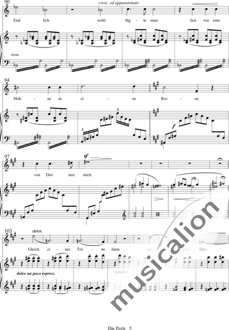 Liszt, Franz: Die Perle - Solo>Sop+Klavier:5
