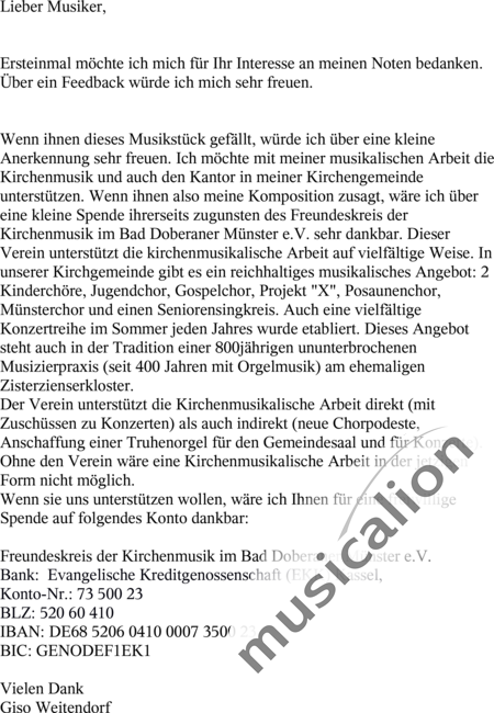 Weitendorf, Giso: Schönster Herr Jesus - Coro>SAB:2