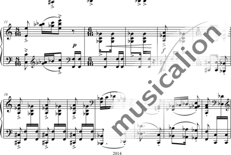 Gerulewicz, Gerardo: Diabelli-Contest 2014 - Klavier:1