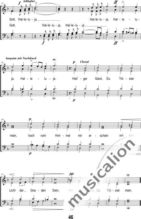 Stein, Carl : Sende Dein Licht und Deine Wahrheit - Choir>SATB:3