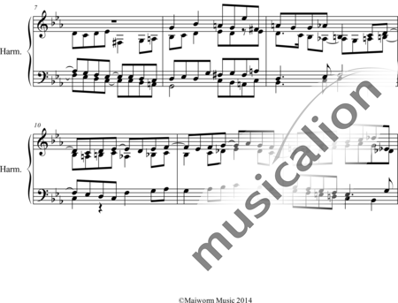 Guilmant, Felix Alexandre
: Fugue grave C-minor - Órgano:1