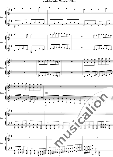 Hedrick, William: Alegría, Alegría - Piano 2:12