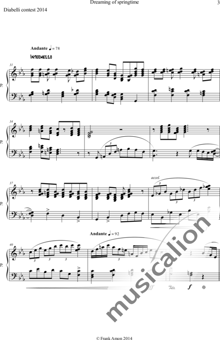 Amon, Frank: Diabelli-Contest 2014 - Klavier:3