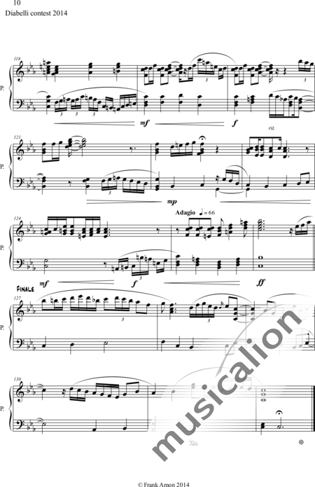 Amon, Frank: Diabelli-Contest 2014 - Klavier:10
