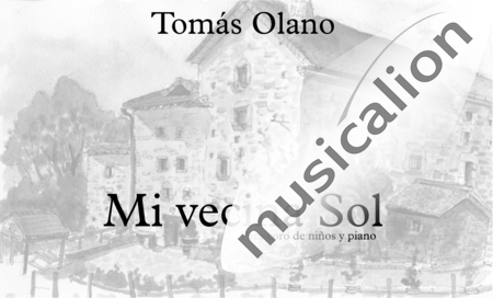 OLANO, TOMAS: Mi vecina Sol - Solo>X2+Klavier:0