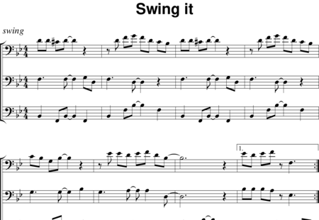 Beck, Melanie: Swing it - Posaune 3:0
