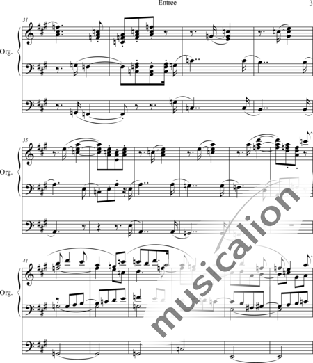 Renaud, Albert: Four Pieces of the Organ 1. Introduction - Organ>wped:3