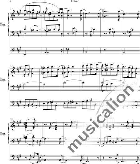 Renaud, Albert: Four Pieces of the Organ 1. Introduction - Organ>wped:4