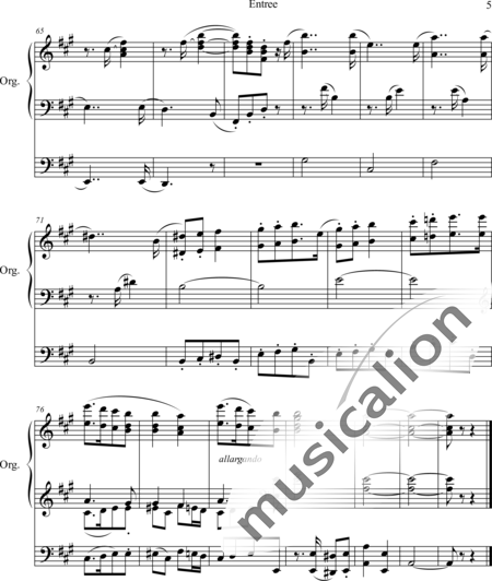 Renaud, Albert: Four Pieces of the Organ 1. Introduction - Organ>wped:5