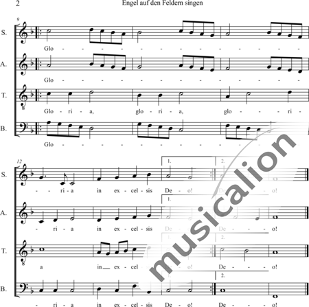 Meyer, Frank: Angels Singing in the Fields - Coro>SATB:2