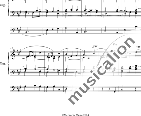 Hopkins, Edward John: Four Preludial Pieces Nr. 2 Calming - Órgano>cPed:1