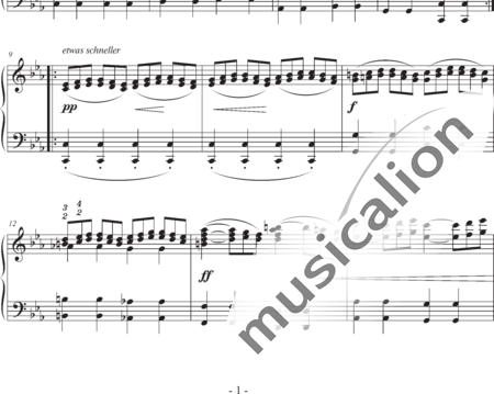Hecker, Hartmut: Dirge - Piano:1
