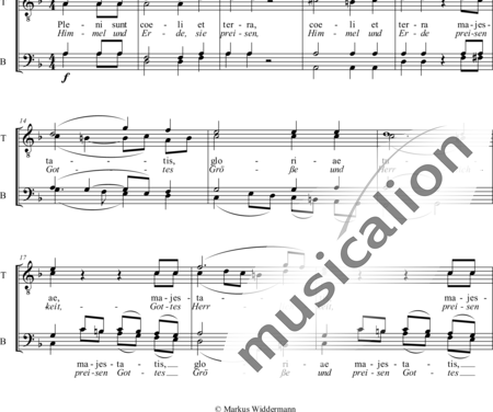 Silcher, Friedrich: Sanctus - Choir>TTBB:1