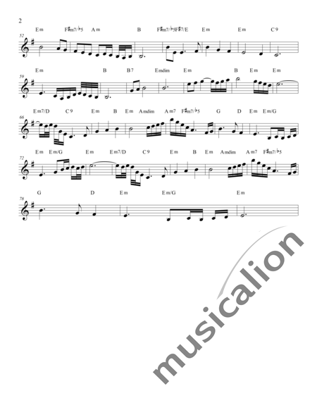 Weidner, Herb: Canción nocturna - Intrumentación flexible :2