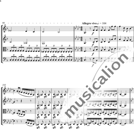 Drewes, Michael: Irini - Version for String Quartet - Violin 2+[Vla+Vlc]:6