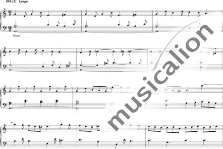 Zipoli, Domenico : Pastorale - Orgel>mPed:2