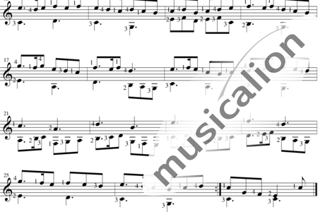 Schäfer, Alexander: Gigue - Gitarre:1