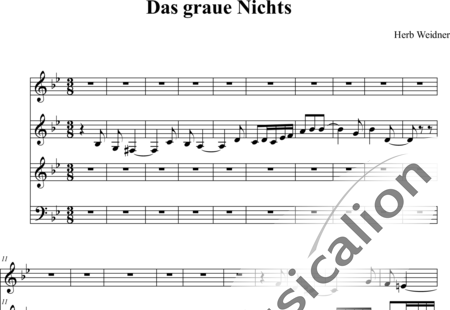 Weidner, Herb: Das graue Nichts - Violine+Kl+Vla:0