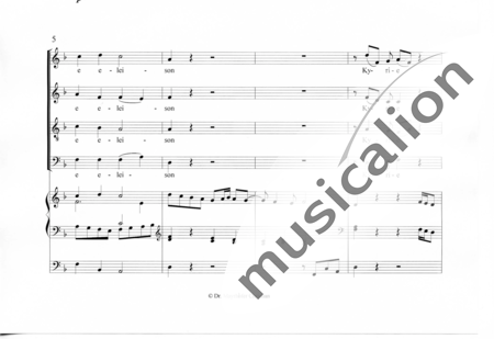 Mayrhofer, Christian: Mass "Cosmas und Damian" 1. Kyrie - Choir>SATB+Organ>wped:1