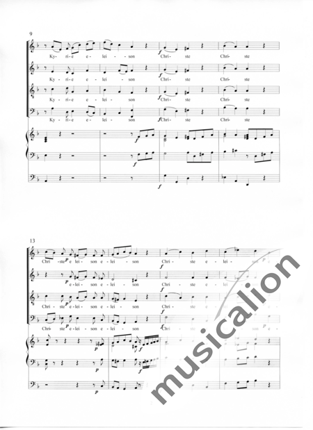 Mayrhofer, Christian: Mass "Cosmas und Damian" 1. Kyrie - Choir>SATB+Organ>wped:2