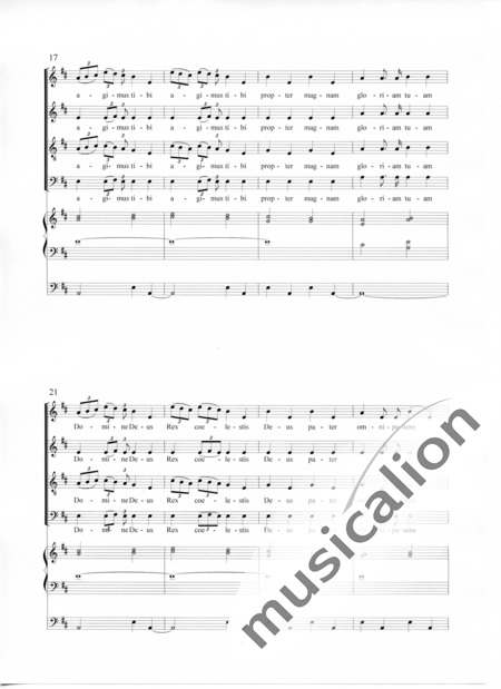 Mayrhofer, Christian: Mass "Cosmas und Damian" 2. Gloria - Choir>SATB+Organ>wped:3