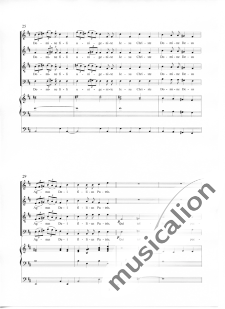 Mayrhofer, Christian: Mass "Cosmas und Damian" 2. Gloria - Choir>SATB+Organ>wped:4