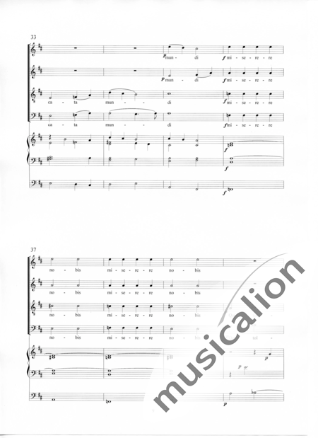 Mayrhofer, Christian: Mass "Cosmas und Damian" 2. Gloria - Choir>SATB+Organ>wped:5