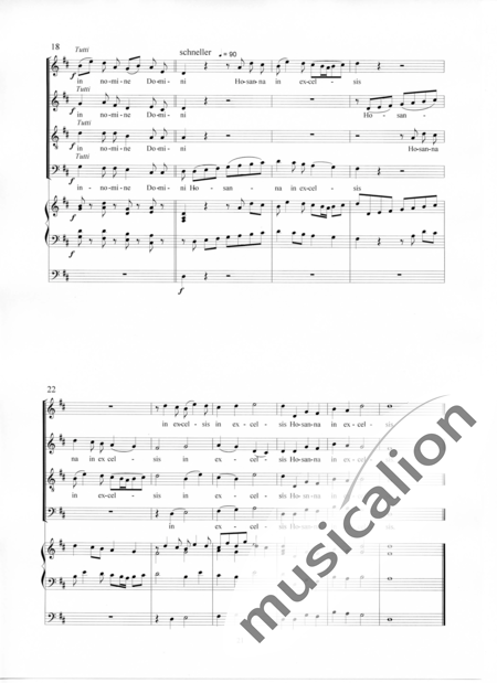 Mayrhofer, Christian: Mass "Cosmas und Damian" 5. Benedictus - Choir>SAB+Organ>wped:3