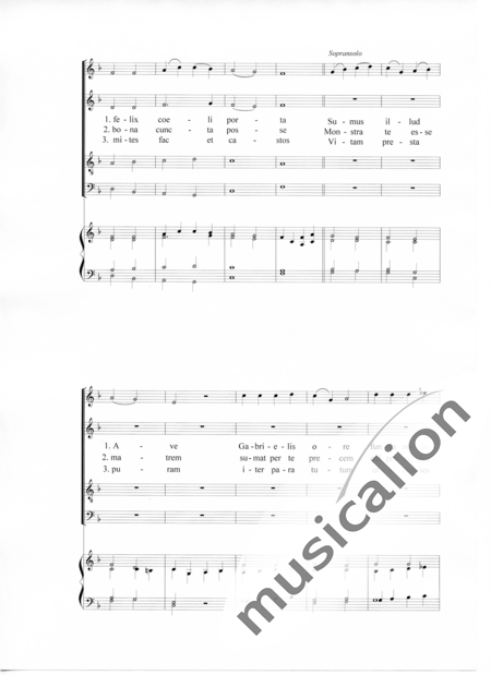 Mayrhofer, Christian: Ave maris stella - Solo>Sop+Chor>SATB+OrgmP:2