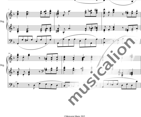 Dunham, Henry M.: Final - Orgel>mPed:1