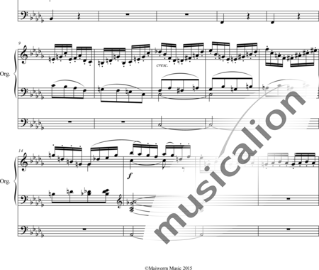Callaerts, Joseph: Intermezzo b-moll - Orgel>mPed:1