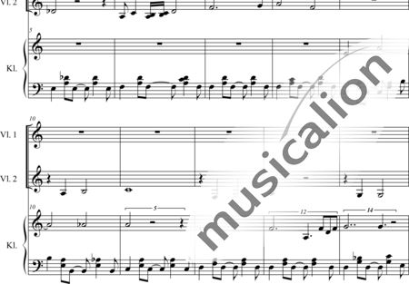 Weidner, Herb: Dance me - Violín 2+Piano:1