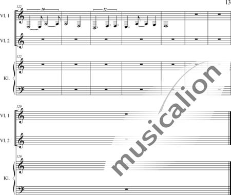 Weidner, Herb: Dance me - Violín 2+Piano:13