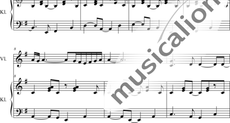 Weidner, Herb: L'Allée de L'Eau - Violine+Klavier:1