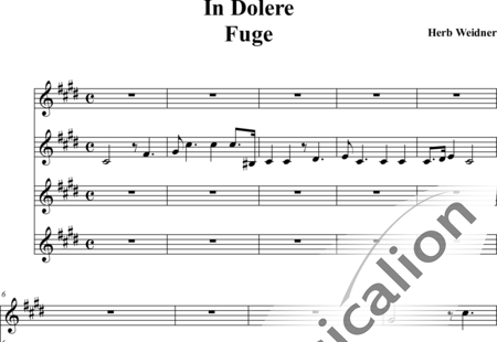 Weidner, Herb: In Dolere - Violín+[Fl+Ob]+Guit.:0