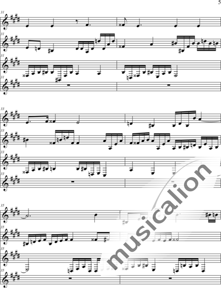 Weidner, Herb: In Dolere - Violín+[Fl+Ob]+Guit.:5