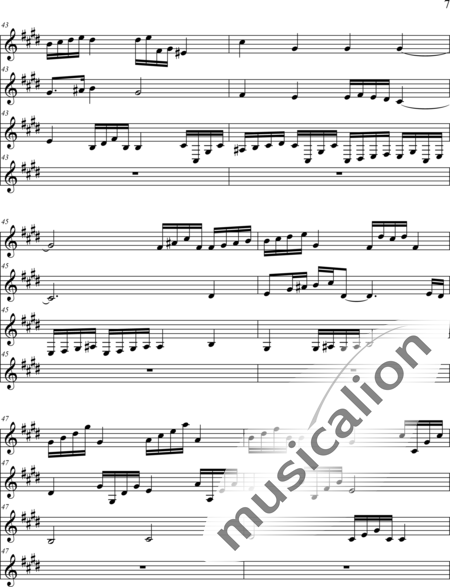 Weidner, Herb: In Dolere - Violín+[Fl+Ob]+Guit.:7