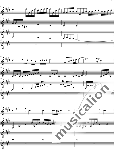 Weidner, Herb: In Dolere - Violín+[Fl+Ob]+Guit.:11