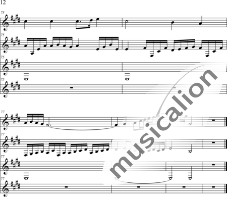 Weidner, Herb: In Dolere - Violín+[Fl+Ob]+Guit.:12